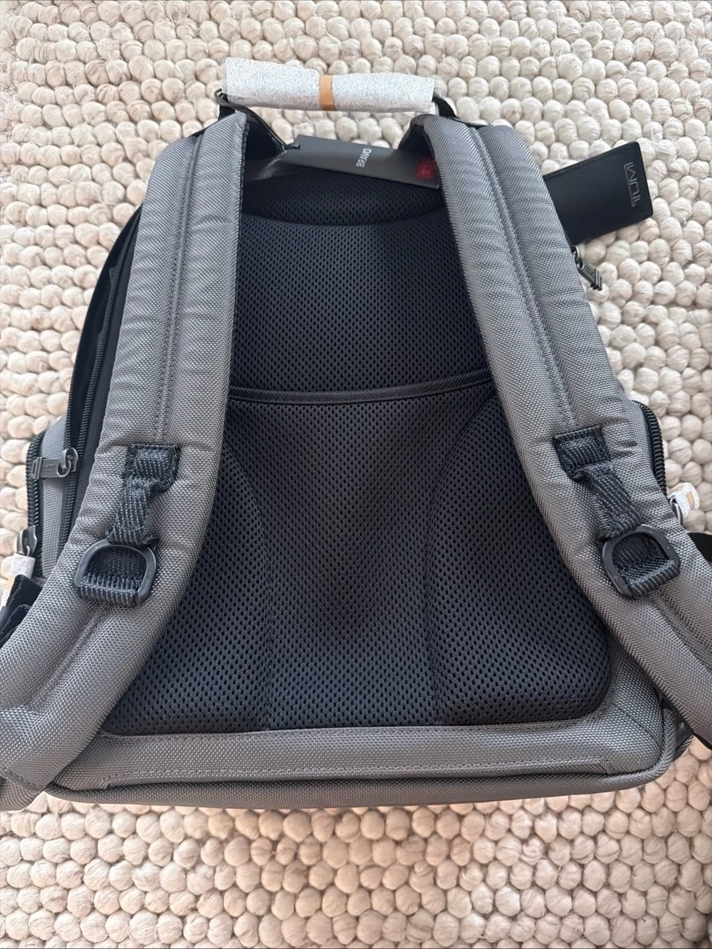 Tumi Grey and Black Men’s backpack